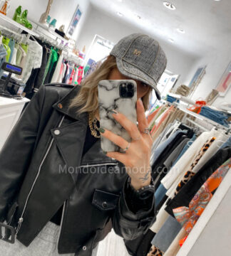 Cappellino Strass