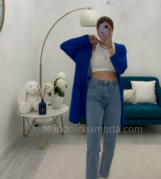 Cardigan lurex