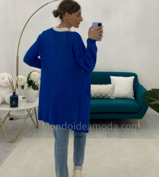 Cardigan lurex