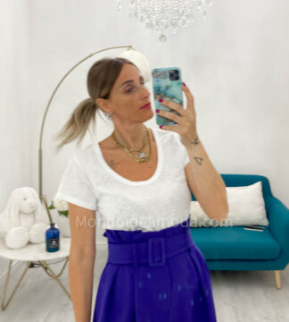 T shirt Scollo Tondo