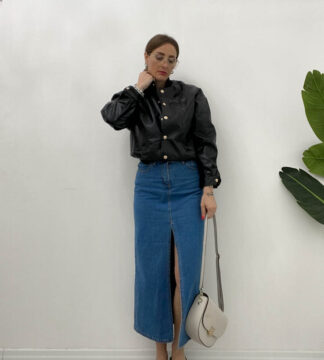 Gonna Longuette Jeans