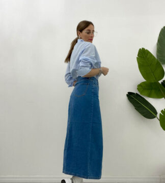 Gonna Longuette Jeans