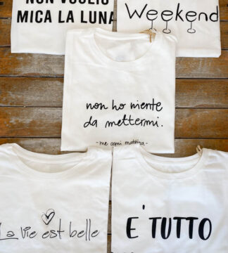 T-shirt ironica