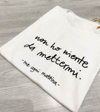T-shirt ironica