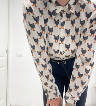 Camicia galline