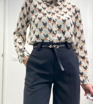 Camicia galline