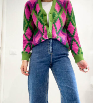 Cardigan rombi