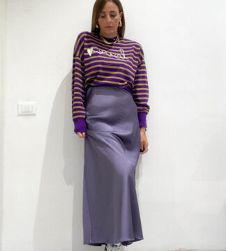 Longuette satin