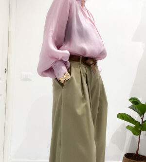 Camicia collo coreana