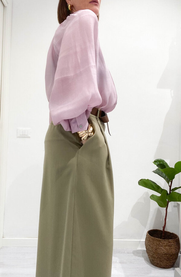Camicia collo coreana - immagine 4