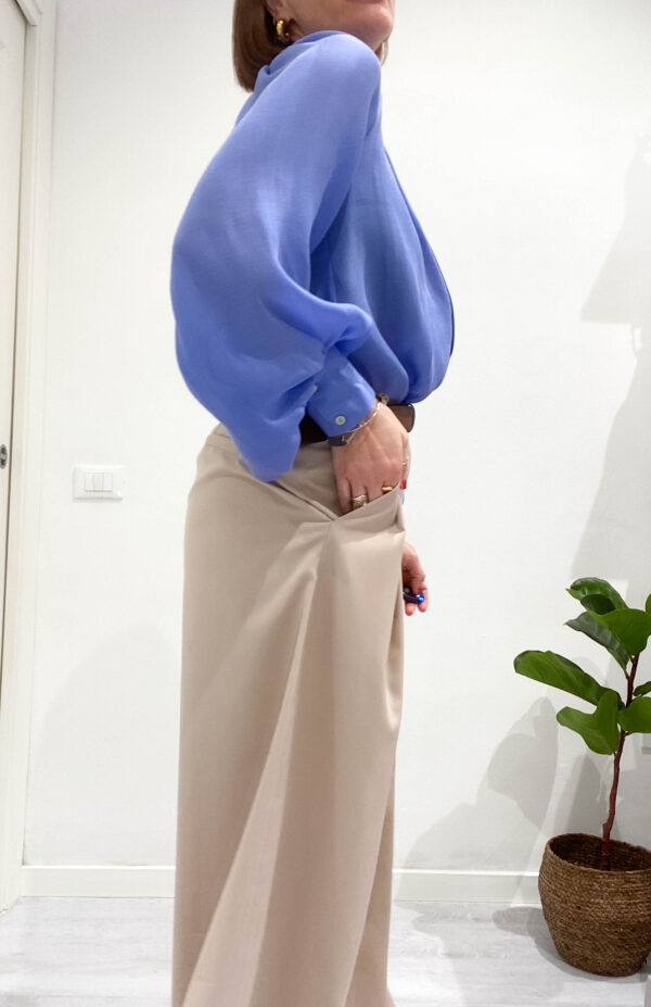 Camicia collo coreana - immagine 3