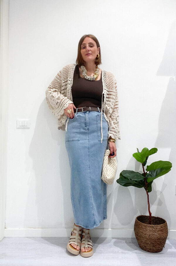 Gonna jeans