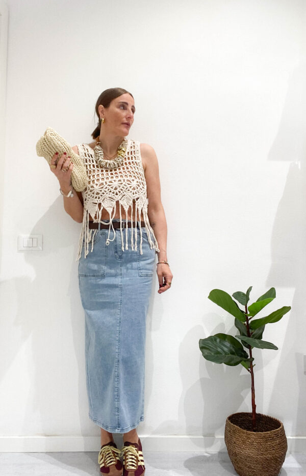 Gonna jeans - immagine 2