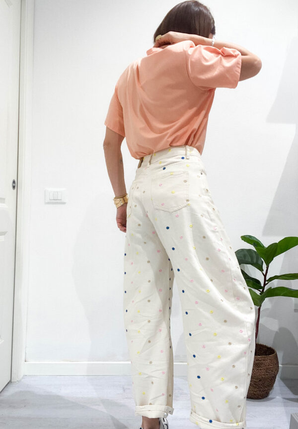 Jeans fiorellini