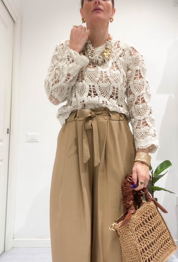 Maglia crochet