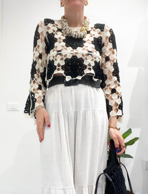Maglia crochet