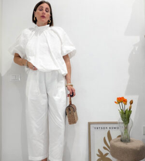 Pantalone white