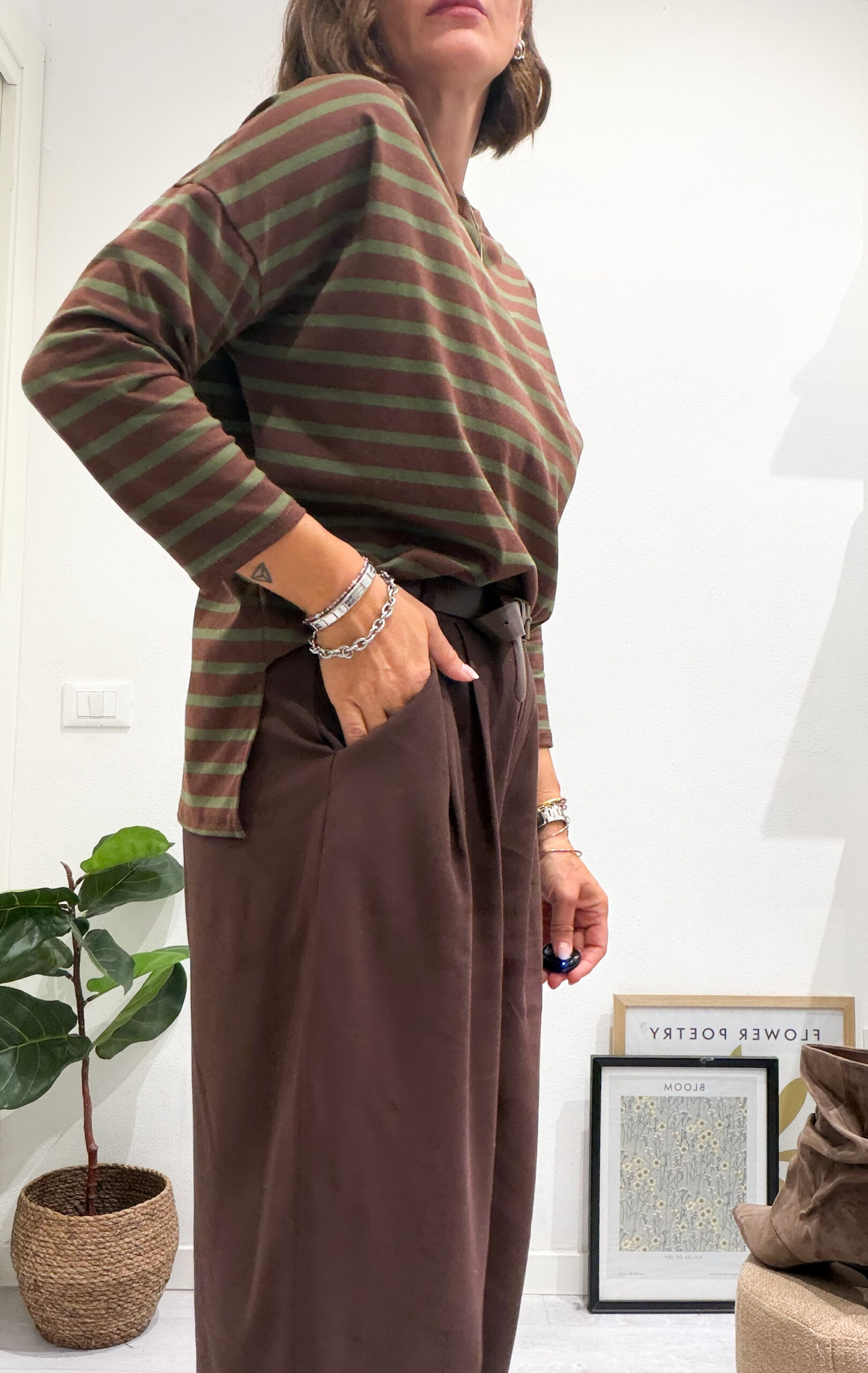 Maglia righe - immagine 2
