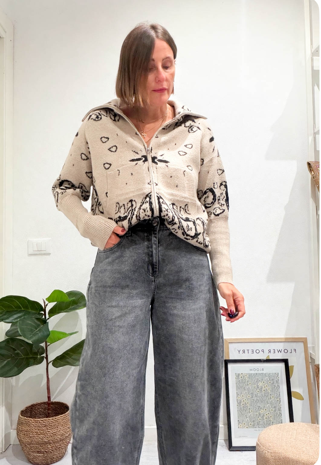 Cardigan bandana - immagine 3